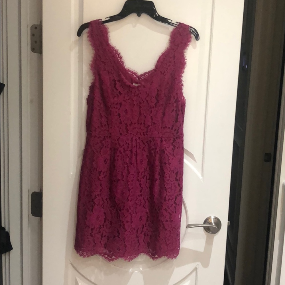 Pink Joie lace mini dress